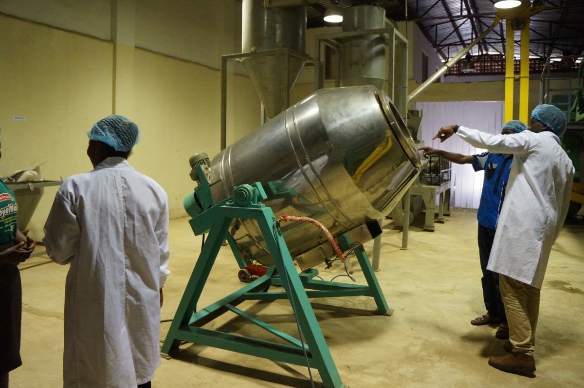 Nigerian FMCG production facility and market-linked trade operations